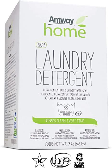 amway sa8 laundry detergent powder.